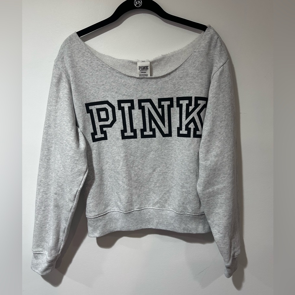 Victoria's Secret PINK Heather Gray Top